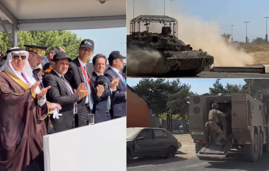 Papikyan published video from demonstration exercise at Eurosatory 2026 international exhibition