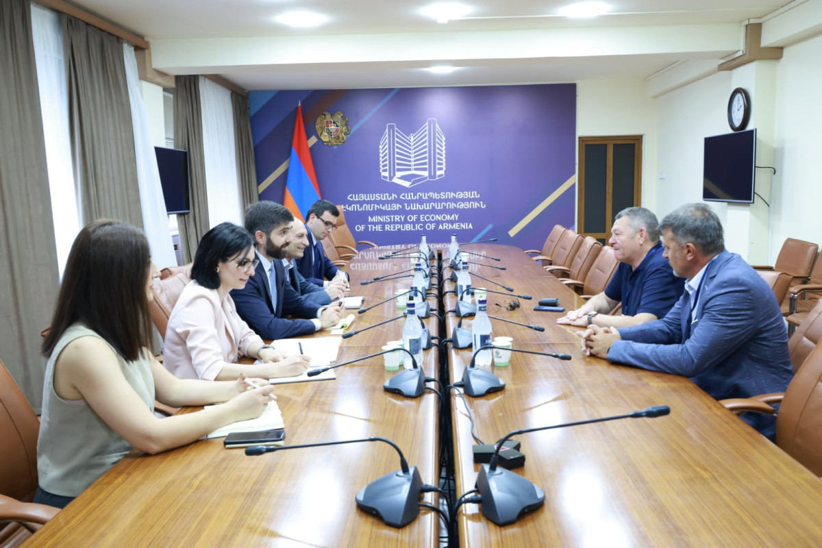 Էկոնոմիկայի փոխնախարար Արման Խոջոյանն  ընդունել է գերմանական «Մոնոլիտ Նորդ» ՍՊԸ ղեկավարներին․ քննարկվել են համագործակցության հեռանկարները