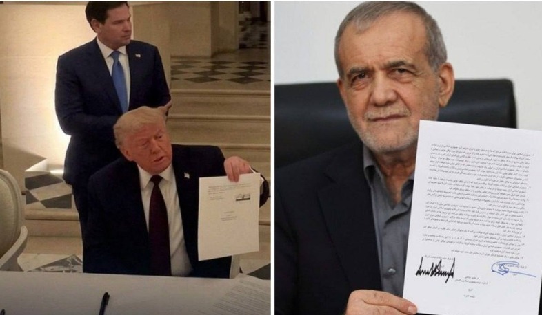 Tramp və Pezeşkian anlaşma memorandumu imzaladılar
