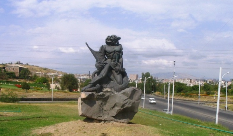 «Վահագն Վիշապաքաղ» հուշարձանը կտեղափոխվի Երևանի քաղաքապետարանի դիմաց գտնվող Ռուսաստանի հրապարակ
