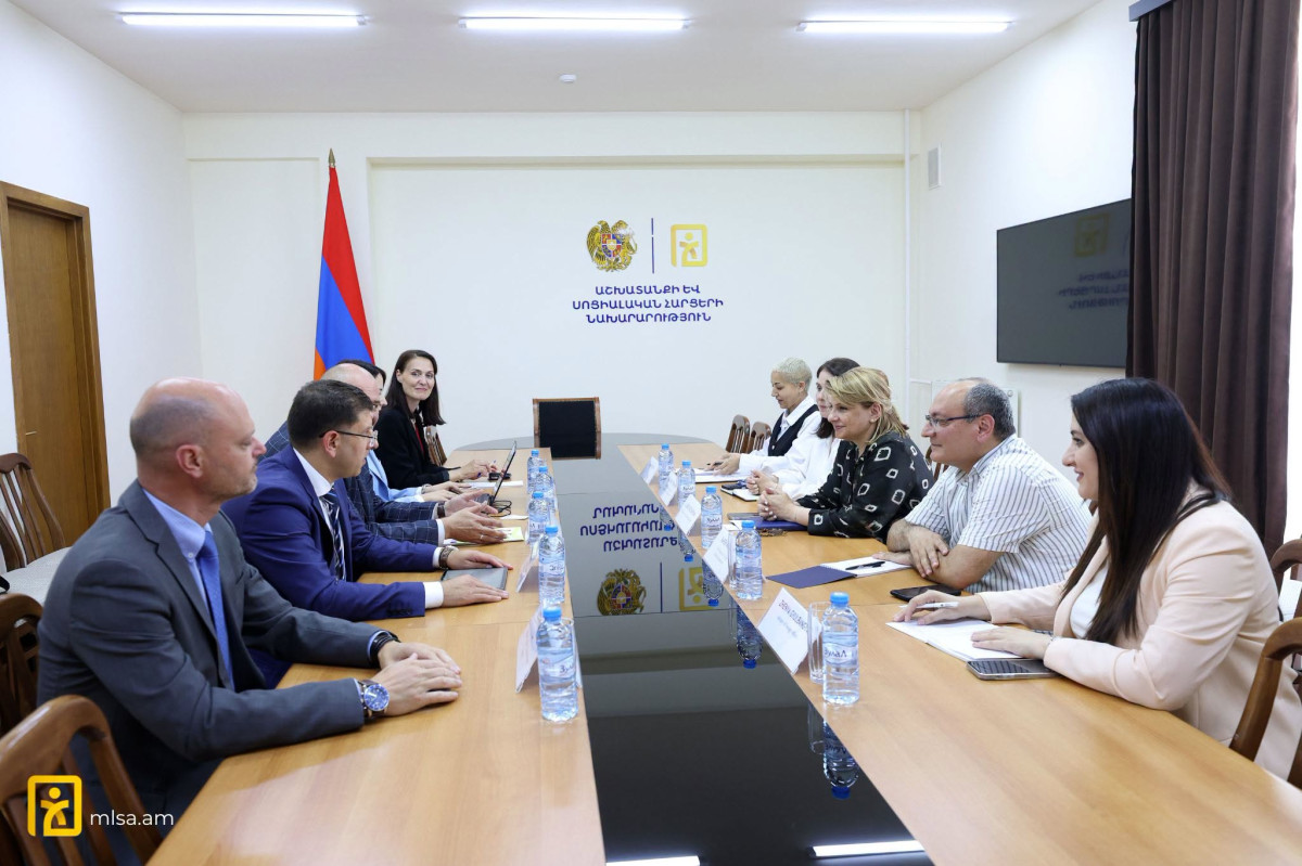 ԱՍՀ փոխնախարարն ու Բուլղարիայի դեսպանը քննարկել են համագործակցությունը աշխատանքային միգրացիայի ոլորտում