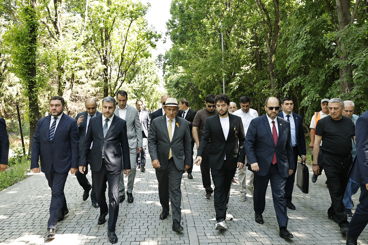Prime Minister inspected construction works of 'Park of Life', instructed those responsible to pay special attention to quality of construction works