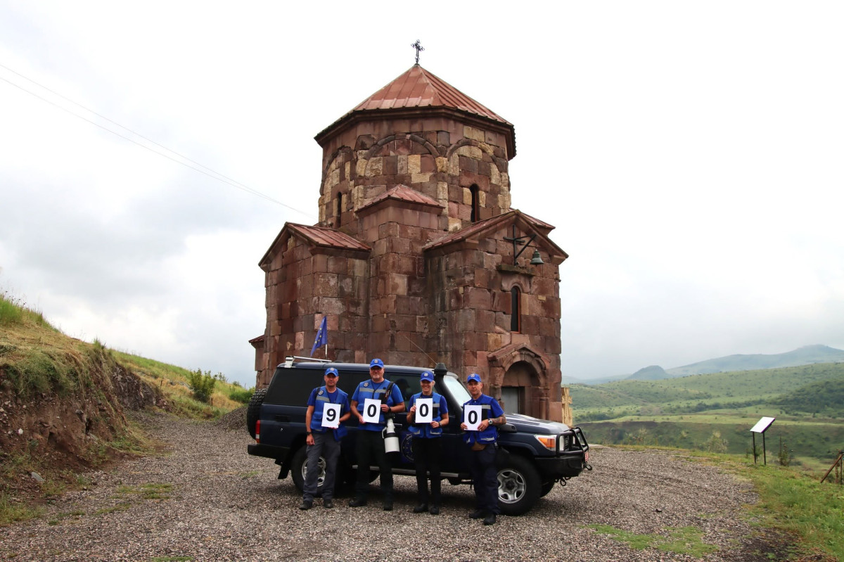 EU Monitoring Mission in Armenia carried out its 9,000th patrol