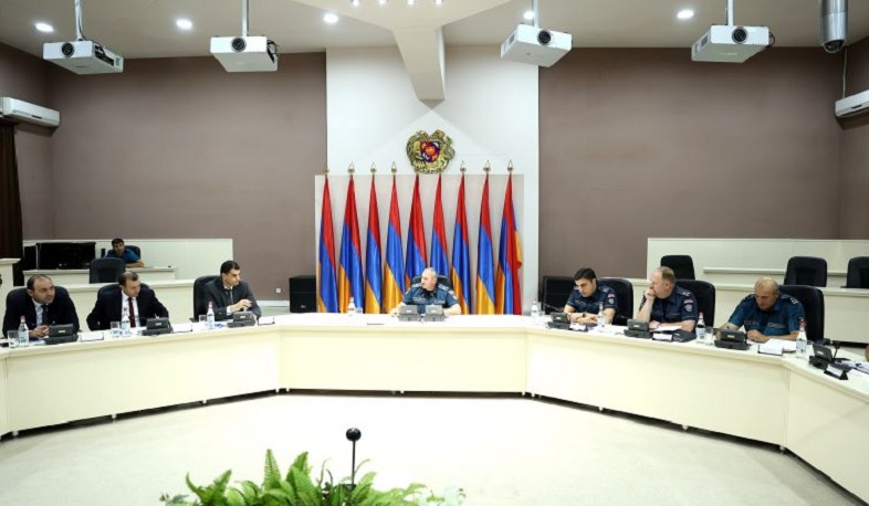 Տեղի է ունեցել հրդեհների դեմ պայքարի և հետևանքների վերացման միջոցառումների համակարգմանն ուղղված միջգերատեսչական աշխատանքային խմբի նիստը