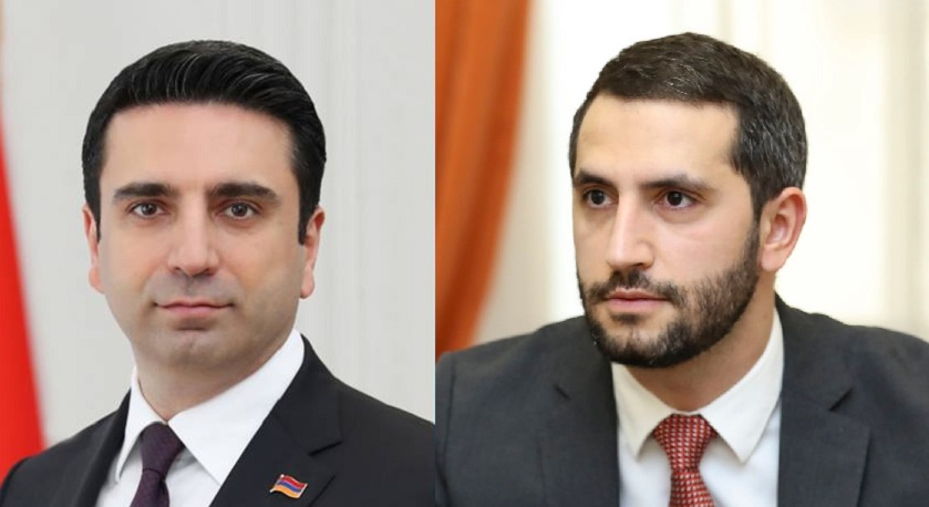 I am confident he will honorably continue work we started together for Republic of Armenia: Alen Simonyan congratulates Ruben Rubinyan
