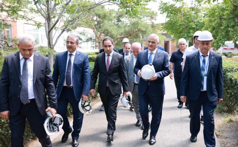 Մհեր Գրիգորյանն ու Դավիթ Խուդաթյանն այցելել են ՀԱԷԿ. քննարկվել է 2-րդ էներգաբլոկի շահագործման ժամկետի երկարաձգման ընթացքը