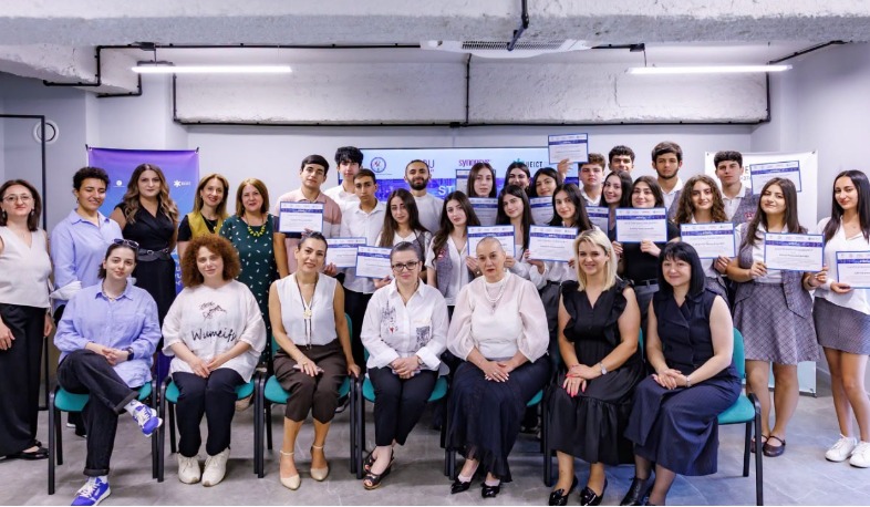 «STEP ai – արհեստական բանականություն» ուսումնական ծրագրի առաջին շրջանավարտները ստացել են ավարտական հավաստագրերը
