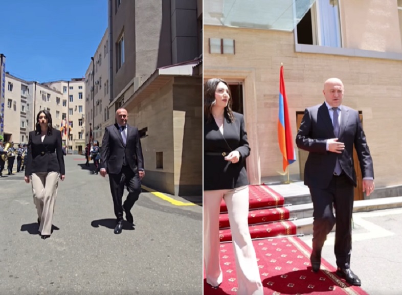 ՆԳ նախարարն ընդունել է պաշտոնական այցով Հայաստան ժամանած Վրաստանի իր գործընկերոջը