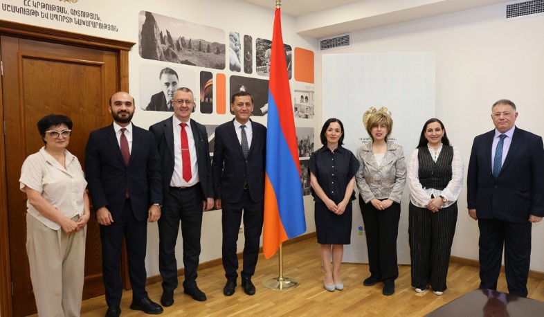 ԿԳՄՍ նախարարն ու Եգիպտոսի դեսպանը քննարկել են նոր համատեղ ծրագրեր