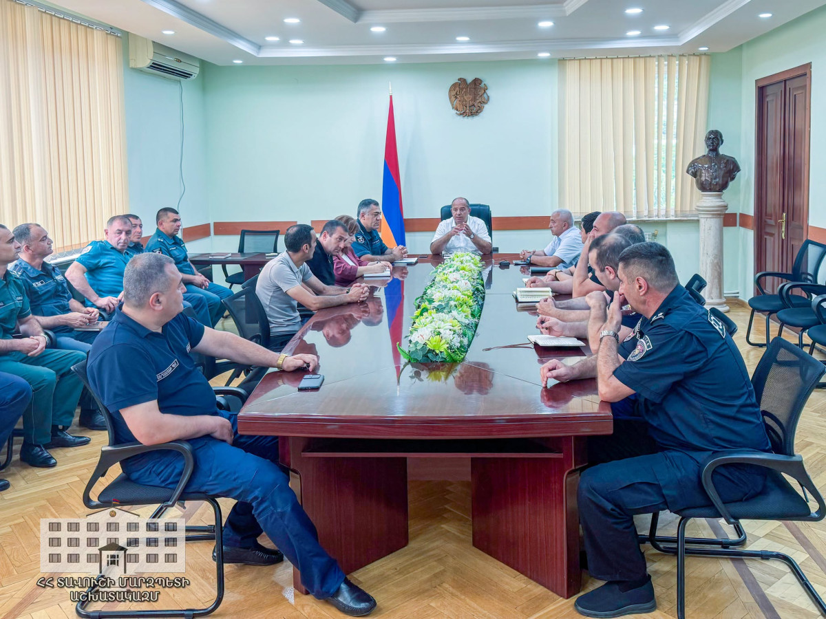 Խորհրդակցություն՝ Տավուշի մարզում. քննարկվել է անտառային և խոտածածկ տարածքներում հրդեհների կանխարգելման հարցը