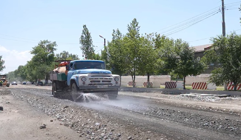 Լայնածավալ ճանապարհաշինական ծրագրեր Գյումրիում