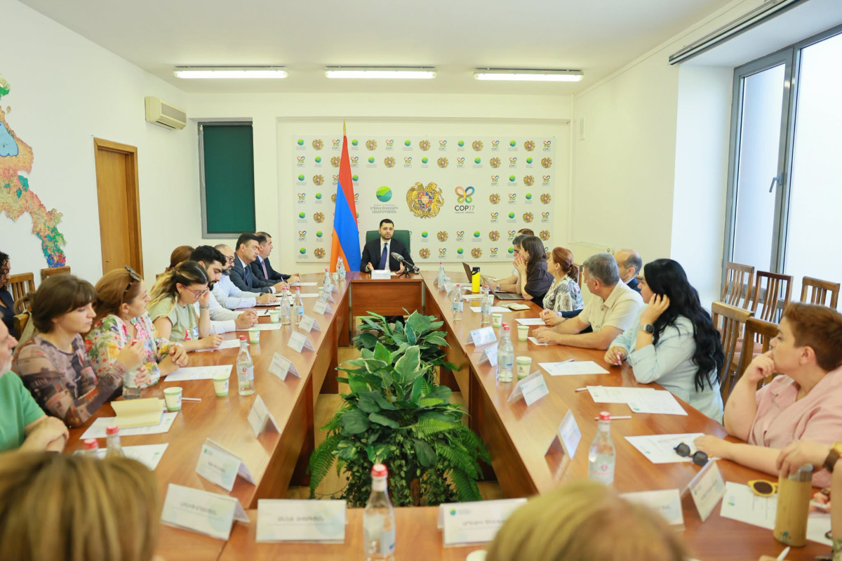 Համբարձում Մաթևոսյանը հասարակական խորհրդի նիստին ներկայացրել է COP17 համաժողովի նախապատրաստական աշխատանքները