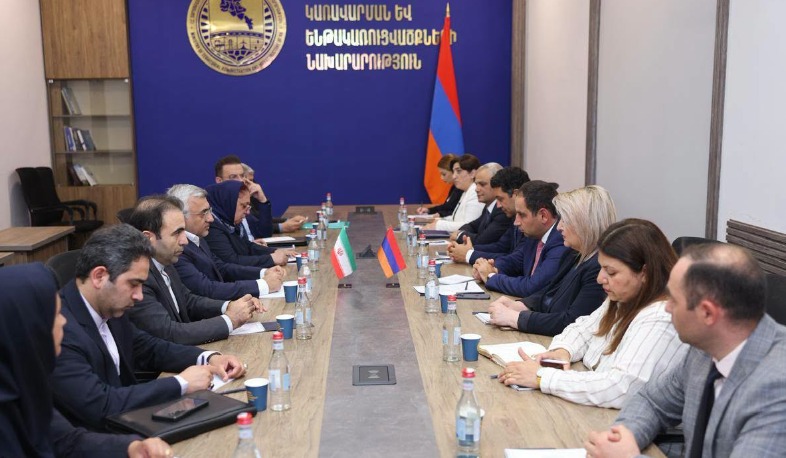 Դավիթ Խուդաթյանն ու Իրանի փոխարտգործնախարարը քննարկել են Հայաստան–Իրան 400 կՎ էլեկտրահաղորդման երրորդ գծի շինարարության ընթացքին առնչվող հարցեր