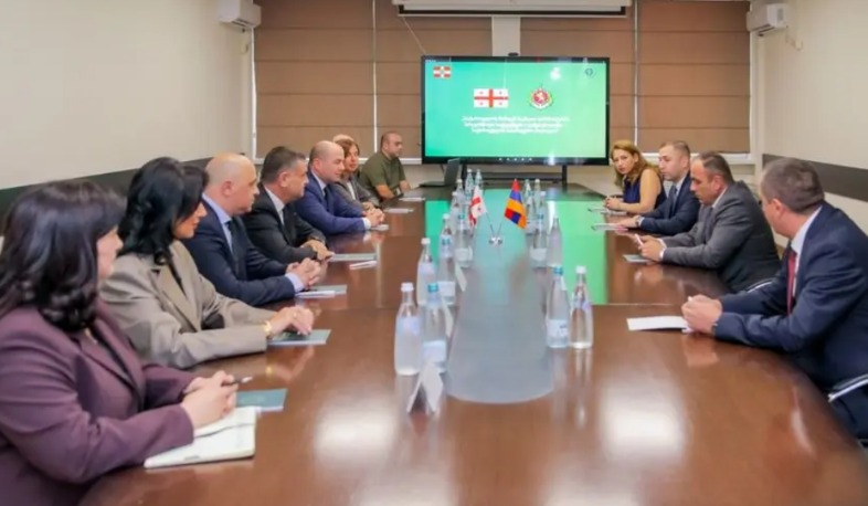 Delegation of Armenia's NSS Border Guard Troops visited Georgia