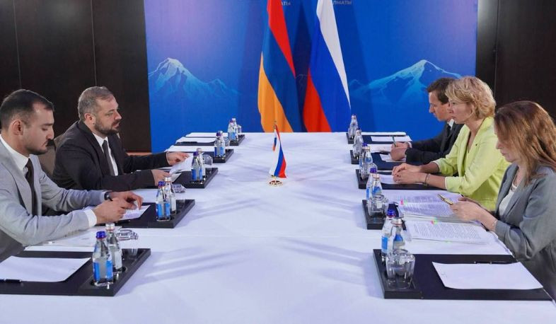 Պապոյանն ու ՌԴ գյուղատնտեսության նախարարը քննարկել են հայկական արտադրանքի մատակարարման սահմանափակումների վերացումը