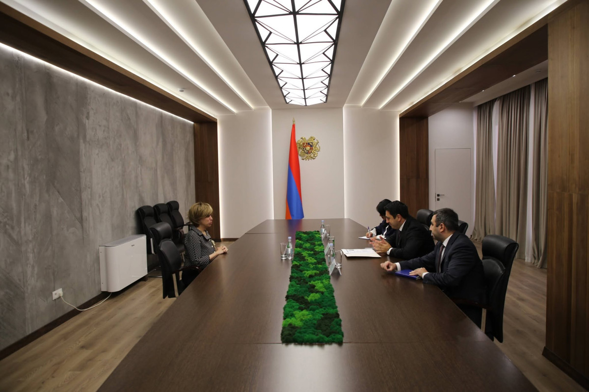 Egyptian Ambassador congratulates Alen Simonyan on his appointment as Secretary of Security Council