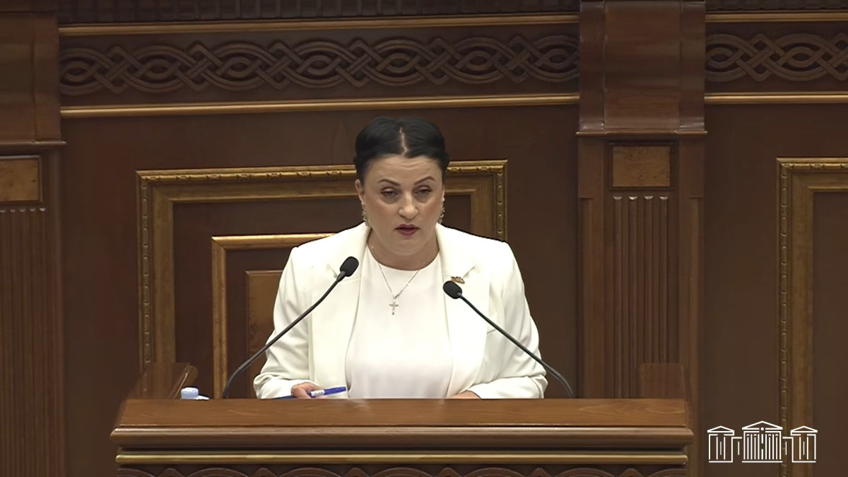 Քննարկվում է Իրինա Յոլյանի թեկնածությունն ԱԺ տարածքային կառավարման և շրջակա միջավայրի պահպանության հարցերի հանձնաժողովի նախագահի պաշտոնում