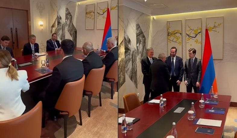 Հանդիպում ԱՄՆ սենատոր Սթիվ Դեյնզի գլխավորած պատվիրակության հետ․ Նիկոլ Փաշինյան