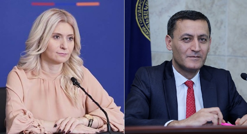 ԿԳՄՍ նախարարի տեղակալի պաշտոնակատարներ Արաքսիա Սվաջյանը և Արթուր Մարտիրոսյանը ազատվել են զբաղեցրած պաշտոններից