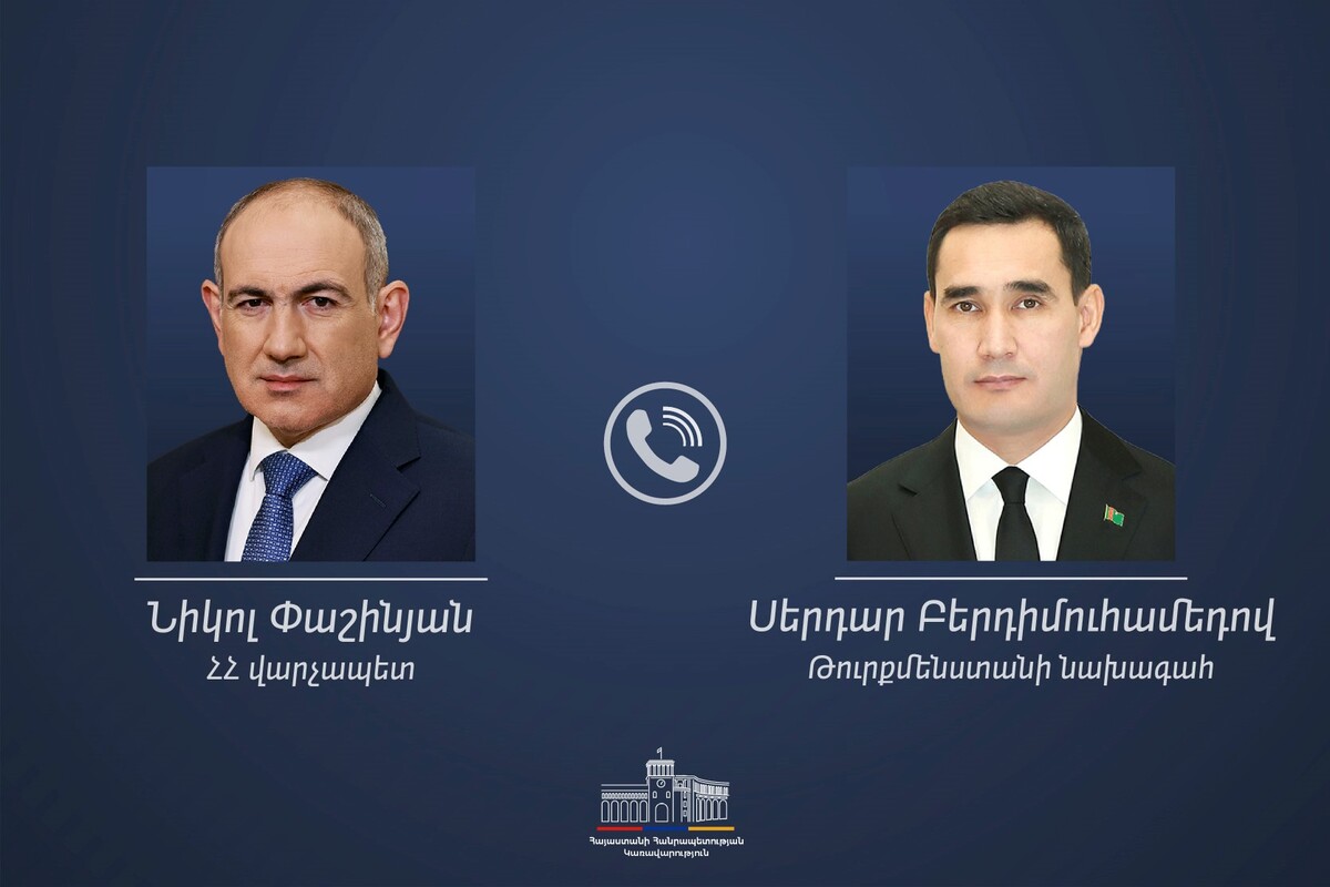 Nikol Paşinyan Serdar Berdimuhamedovu COP17 çərçivəsində liderlərin sammitində iştirak etmək üçün Ermənistana dəvət etdi.