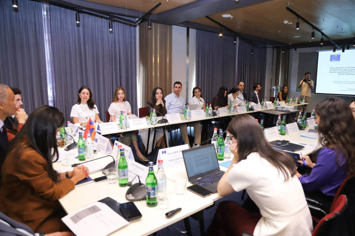 Արդարադատության նախարարությունում քննարկվել են «Մարդու օրգանների թրաֆիքինգի դեմ» կոնվենցիայի պահանջները