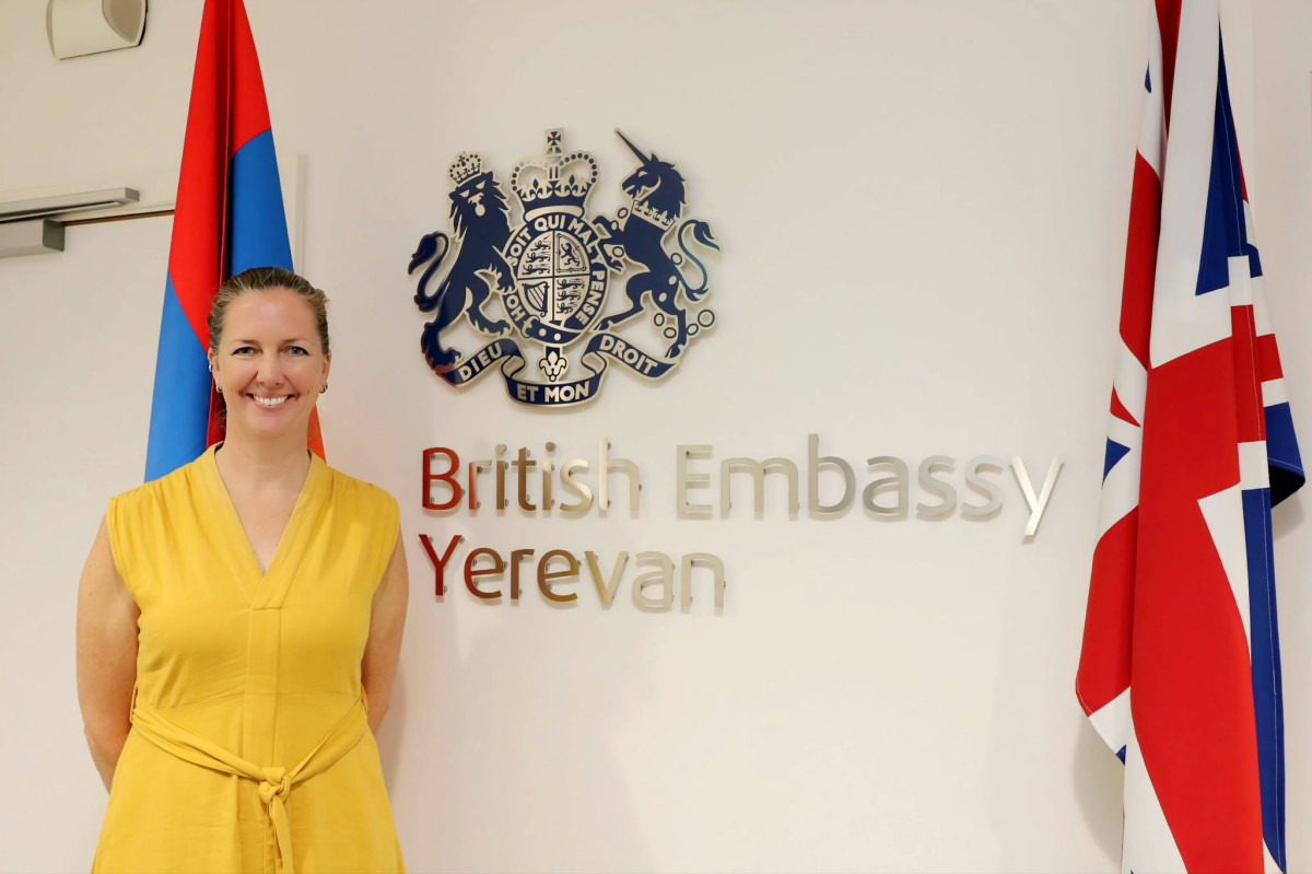 Taşa Harris Böyük Britaniyanın Ermənistan üzrə yeni Ali Komissar müavini təyin edilib