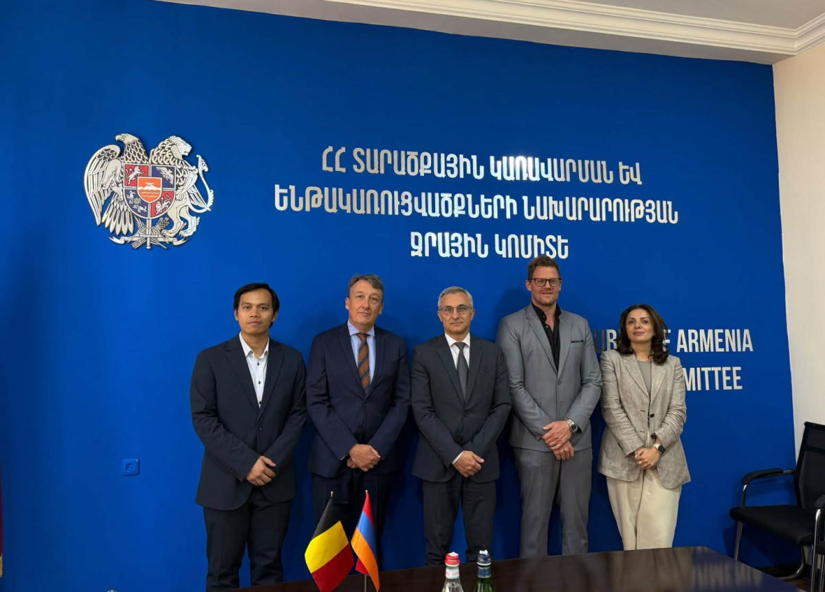 Հայաստանն ու Բելգիան քննարկում են ջրային ոլորտում համագործակցության նոր հնարավորությունները