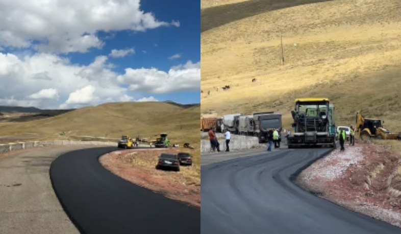 Նորոգվում է Ախուրյան-Կառնուտ-Բասեն-Ջրառատ ավտոճանապարհը