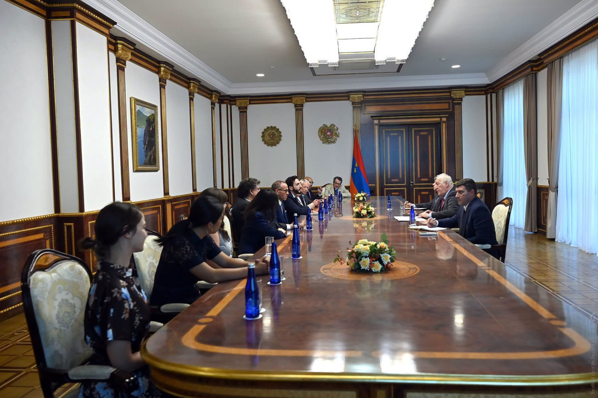 Վահագն Խաչատուրյանն ընդունել է Save Armenia հուդայա-քրիստոնեական միության պատվիրակությանը