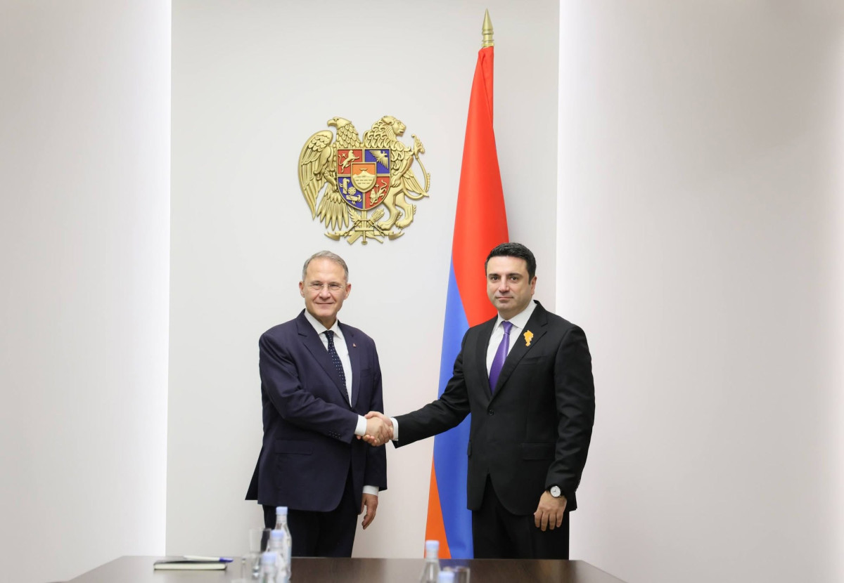 Ալեն Սիմոնյանը և Էդմոնդո Չիրիելլին քննարկել են ՀՀ-ի և Իտալիայի միջև տնտեսական համագործակցության ակտիվացմանն առնչվող հարցեր