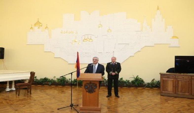 Մհեր Գրիգորյանը ՌԴ դեսպանությունում մասնակցել է դիվանագիտական աշխատողի օրվան նվիրված միջոցառմանը