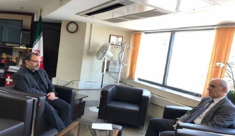 Armenian ambassador to Iran meets with Iranian Deputy Minister of Health