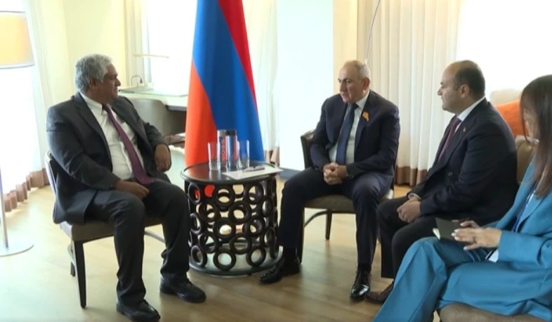 ՀՀ վարչապետը հանդիպել է Մասաչուսեթսի տեխնոլոգիական ինստիտուտի ակադեմիական ղեկավարի հետ
