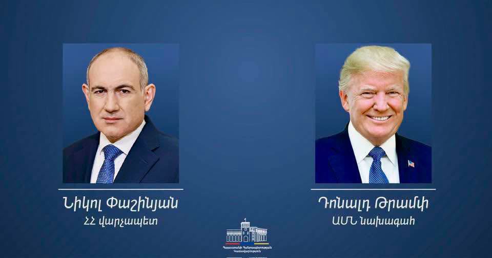 ԱՄՆ նախագահը շնորհավորական ուղերձ է հղել վարչապետ Փաշինյանին