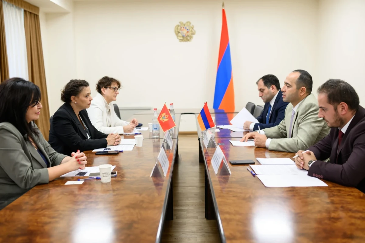 Դավիթ Թադևոսյանը և Չեռնոգորիայի զբոսաշրջության նախարարը քննարկել են ժամանակակից տեխնոլոգիաների՝ զբոսաշրջության ոլորտում կիրառման հնարավորությունները