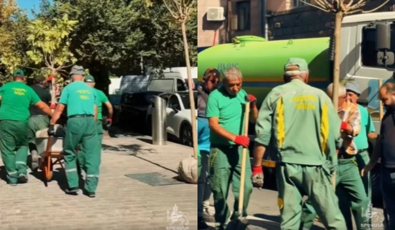 Պապ թագավորի փողոցի երկրորդ հատվածում ավարտվել են մայթերի բարեկարգման աշխատանքները