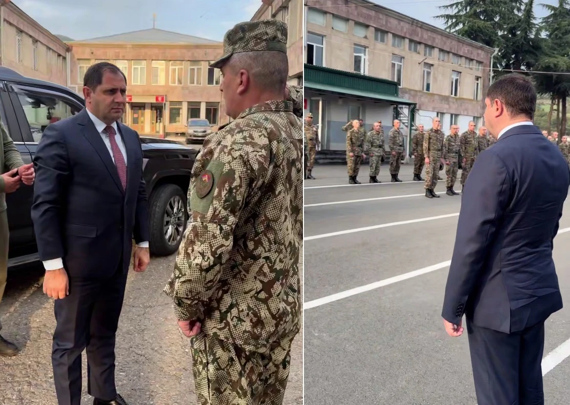 Սուրեն Պապիկյանը ստուգայց է կատարել զորամասում