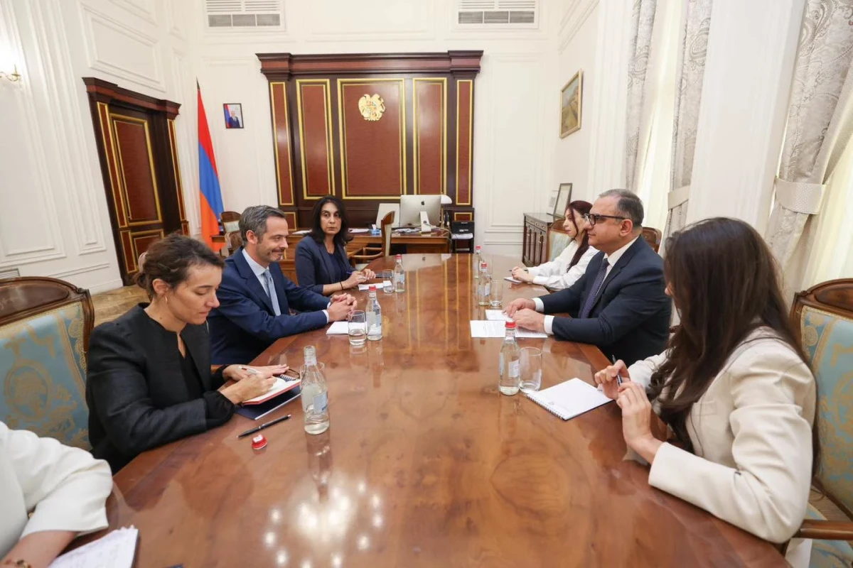 Տիգրան Խաչատրյանն ու Ֆրանսիայի դեսպանը քննարկել են երկկողմ օրակարգի առանցքային ուղղությունները