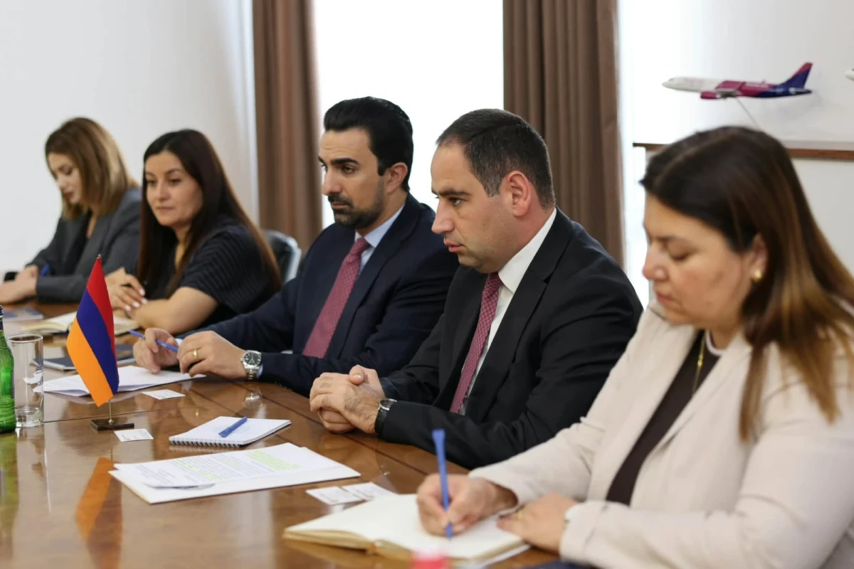 Դավիթ Խուդաթյանը Շվեդիայի դեսպանի հետ քննարկել է թափոնների կառավարման ծրագիրը
