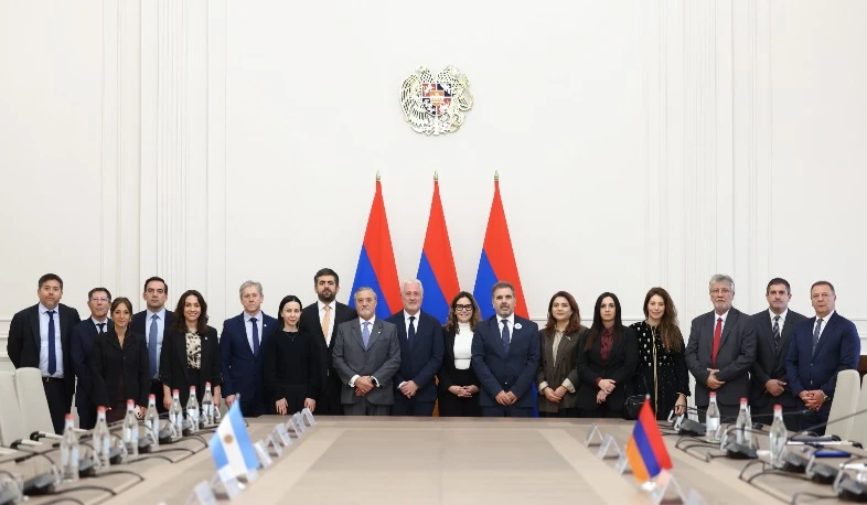 Արգենտինայի խորհրդարանական պատվիրակությունն այցելել է Ազգային ժողով
