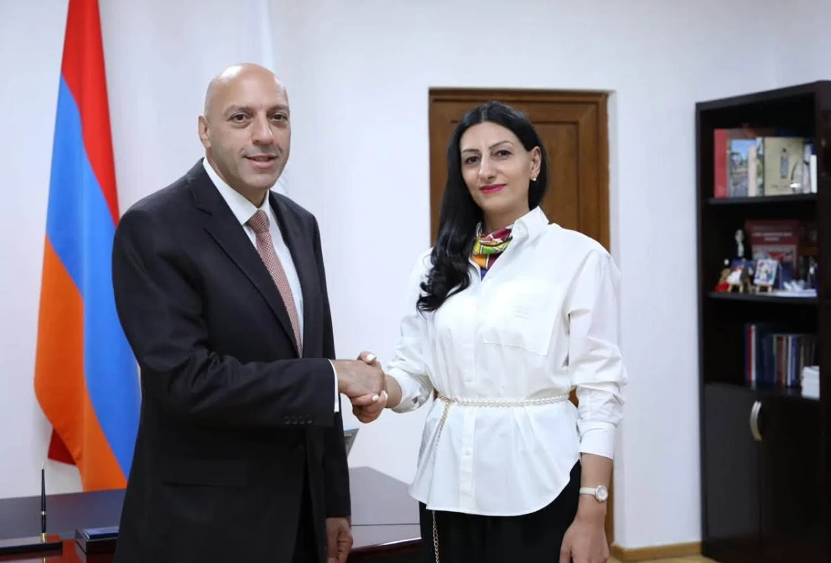 Անահիտ Մանասյանն ընդունել է ՄԱԿ-ի Մանկական հիմնադրամի նորանշանակ ներկայացուցչի գլխավորած պատվիրակությանը