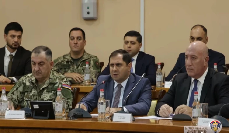 Խորհրդակցություն՝ «Զորամասերում տարվող աշխատանքներն ու զինվորական կարգապահության ամրապնդումը» թեմայով․ ՊՆ