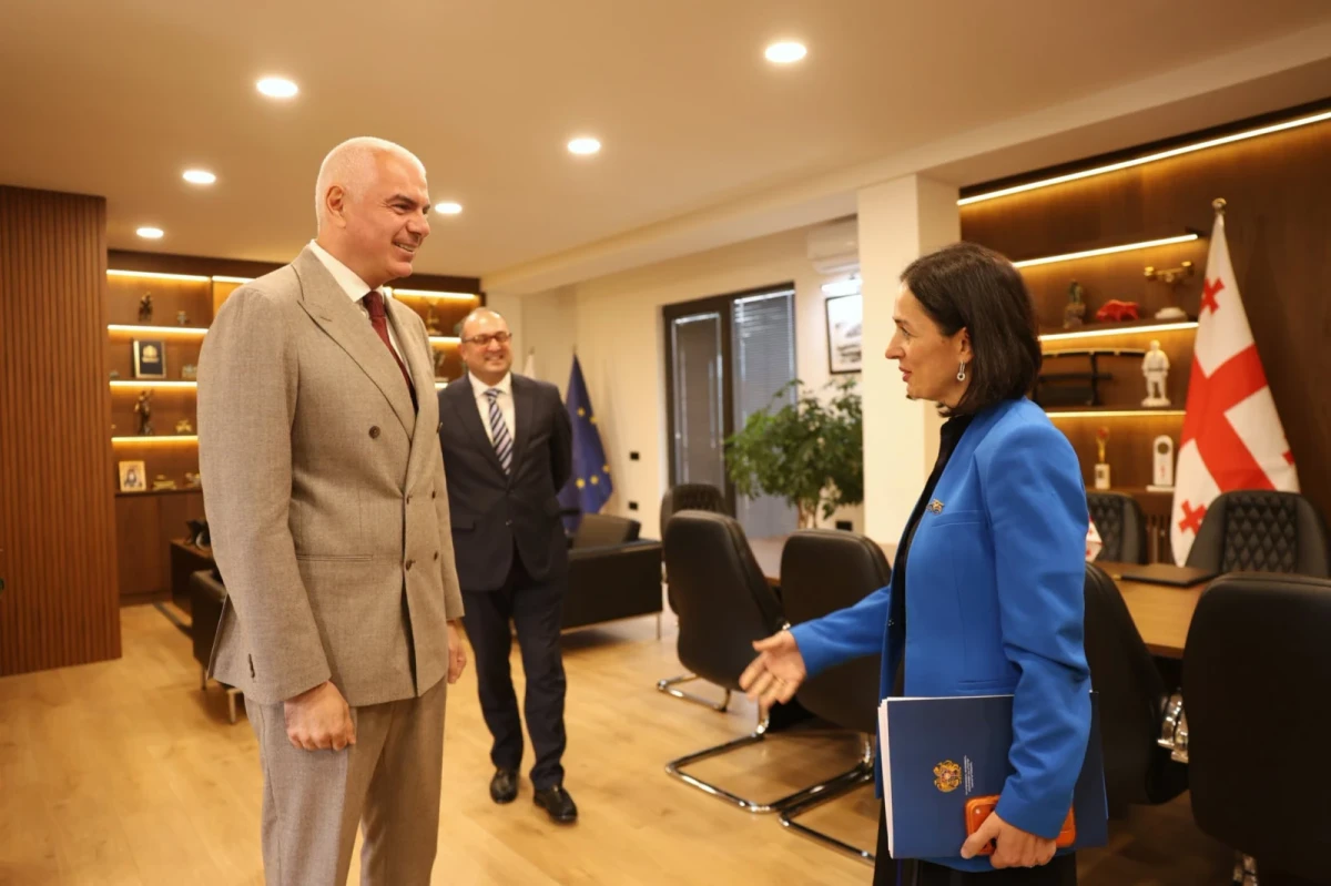Ժաննա Անդրեասյանն ու Վրաստանի սպորտի նախարարը քննարկել են Հայաստան-Վրաստան համագործակցության ընդլայնման հնարավորությունները