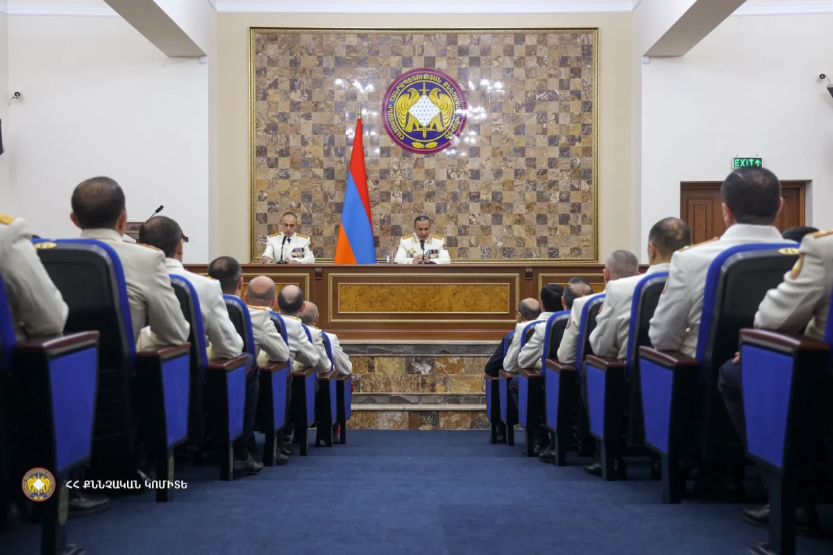 Կոլեգիայի հանդիսավոր նիստում Քննչական կոմիտեի նախագահը ներկայացրել է նորանշանակ տեղակալին