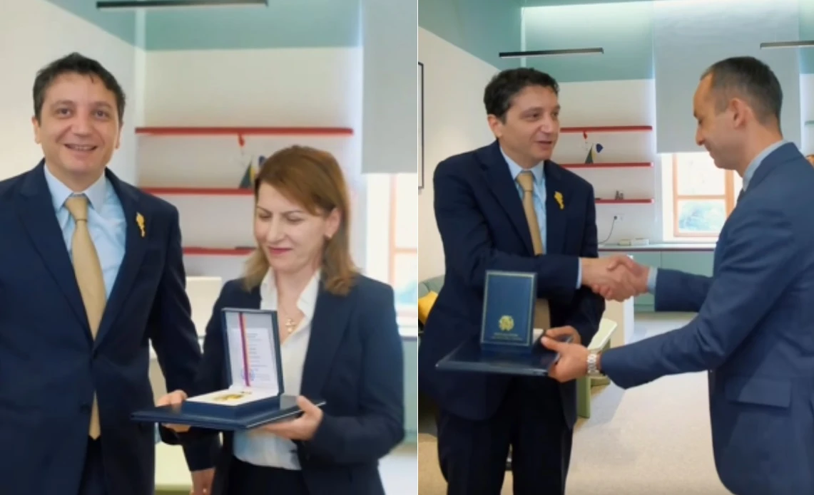 Ֆինանսների նախարարը Երախտագիտության մեդալներ է հանձնել նախարարության աշխատակիցներին