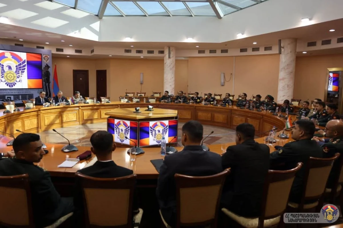 Հնդկաստանի պատվիրակությանն է ներկայացվել Հայաստանի և տարածաշրջանի անվտանգային իրադրությունը
