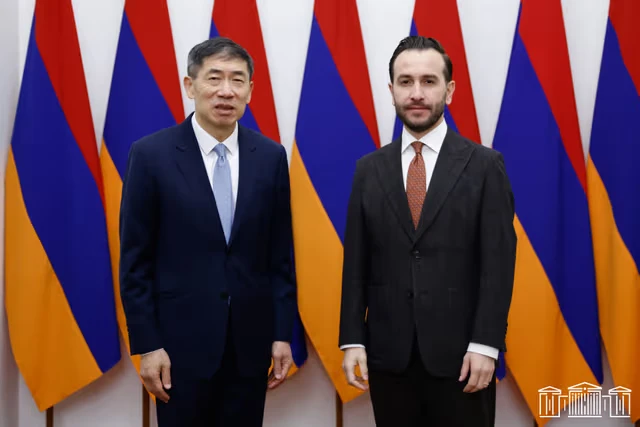 Հայկ Կոնջորյանը և Հաոլիանգ Սյուն քննարկել են ՀՀ ԱԺ-ՄԱԶԾ համագործակցության առաջնահերթությունները