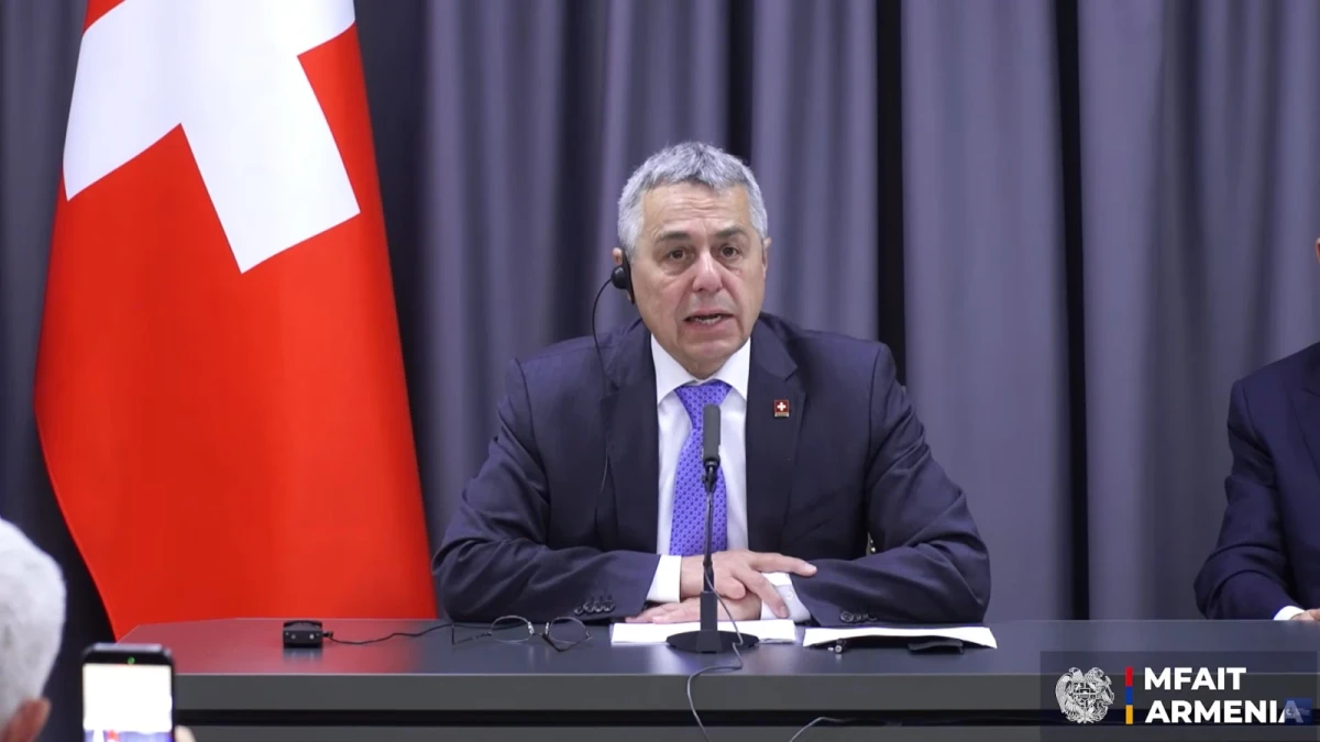 Շվեյցարիան ցանկանում է աջակցել խաղաղության գործընթացին, եթե երկու կողմերը ցանկանան. ԵԱՀԿ նախագահը՝ Միրզոյանին