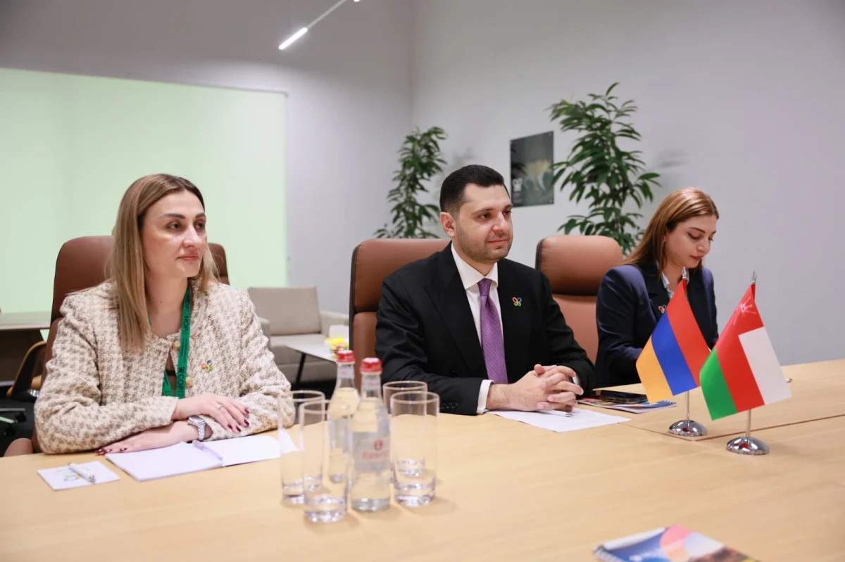 ՇՄ նախարարը Օմանի իր գործընկերոջ հետ քննարկել է կլիմայի փոփոխության նկատմամբ դիմակայունության բարձրացման հնարավորությունները