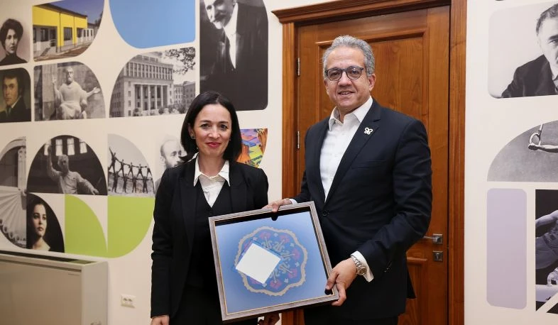 ԿԳՄՍ նախարարն ընդունել է ՅՈՒՆԵՍԿՕ-ի գլխավոր տնօրենին